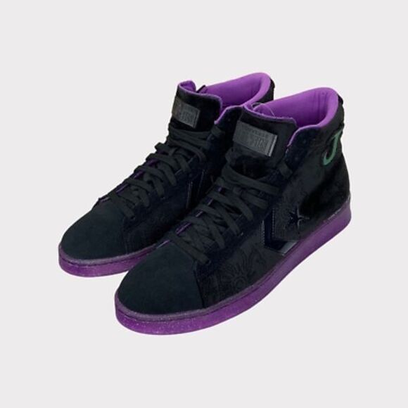 Special Edition Disney Descendants Converse Pro High-Top Sneakers sz12 mens - Picture 7 of 12